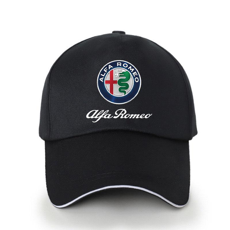 

Car logo Dad Hat Vintage cotton baseball cap Unisex Sports Cap For Alfa Romeo giulia stelvio giulietta 159 147 156 Accessories