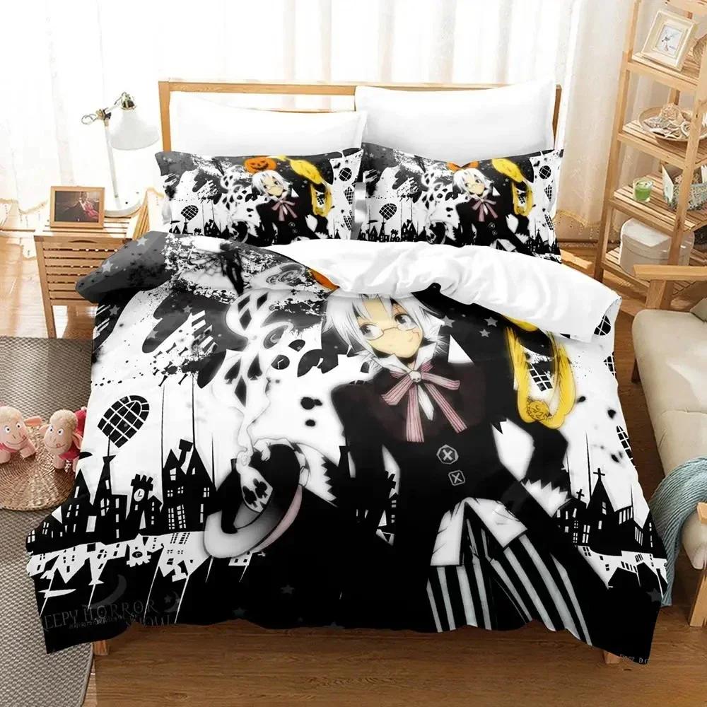 3d Print Anime D.Gray-man Bedding Set Single Twin Full Queen King Size Bed Set Adult Kid Bedroom Duvet cover Sets Home Textiles