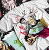 Asta Yuno T-shirt Black Clover Shirt Anime Manga Graphic Tee All Size