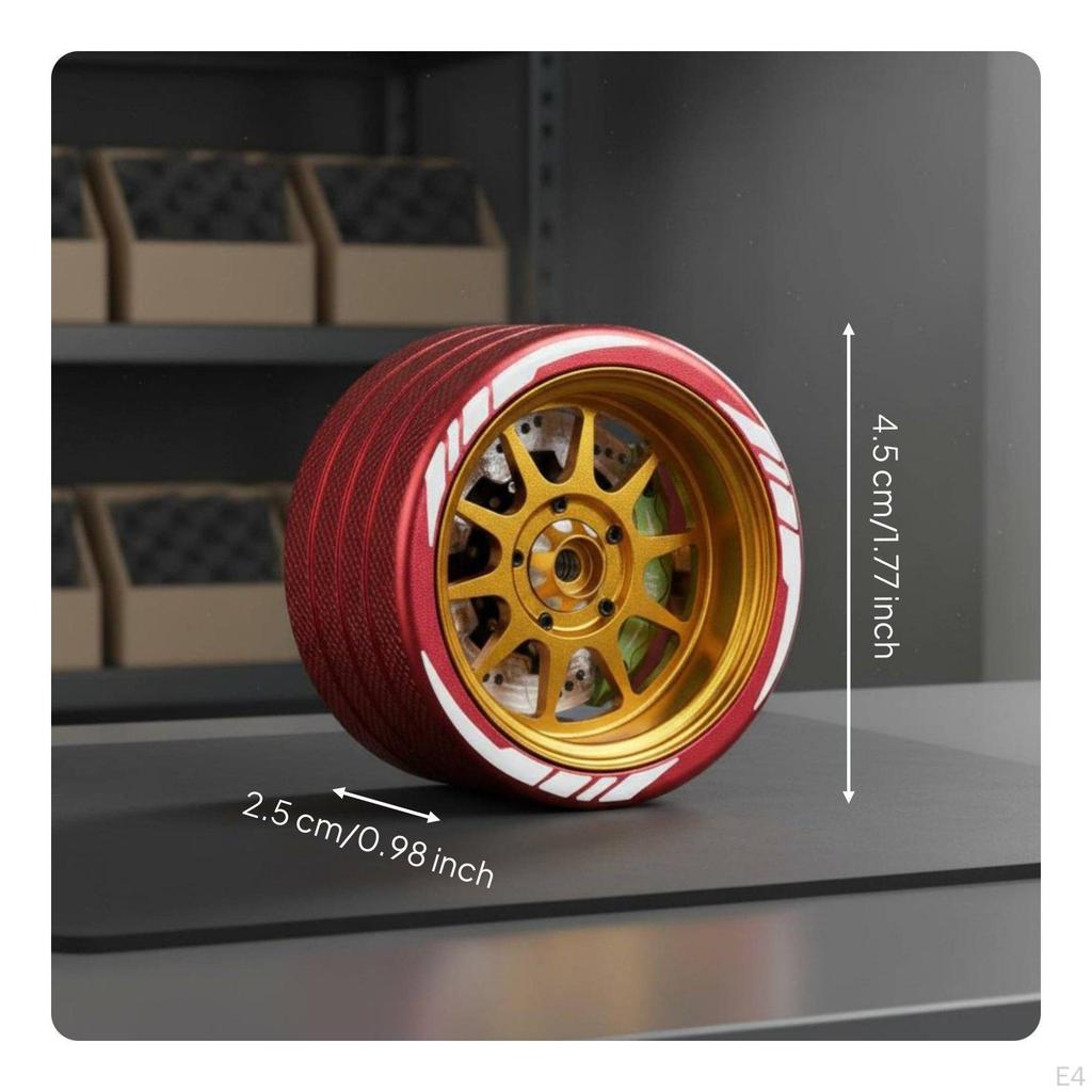 Aluminum RC Controller Steering Wheel Anodized Polished Metal Handset Anti Slip Grip Remotes