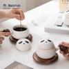Nanshan Mr. Jingdezhen Ceramic Tea & Coffee Couple Cup Set