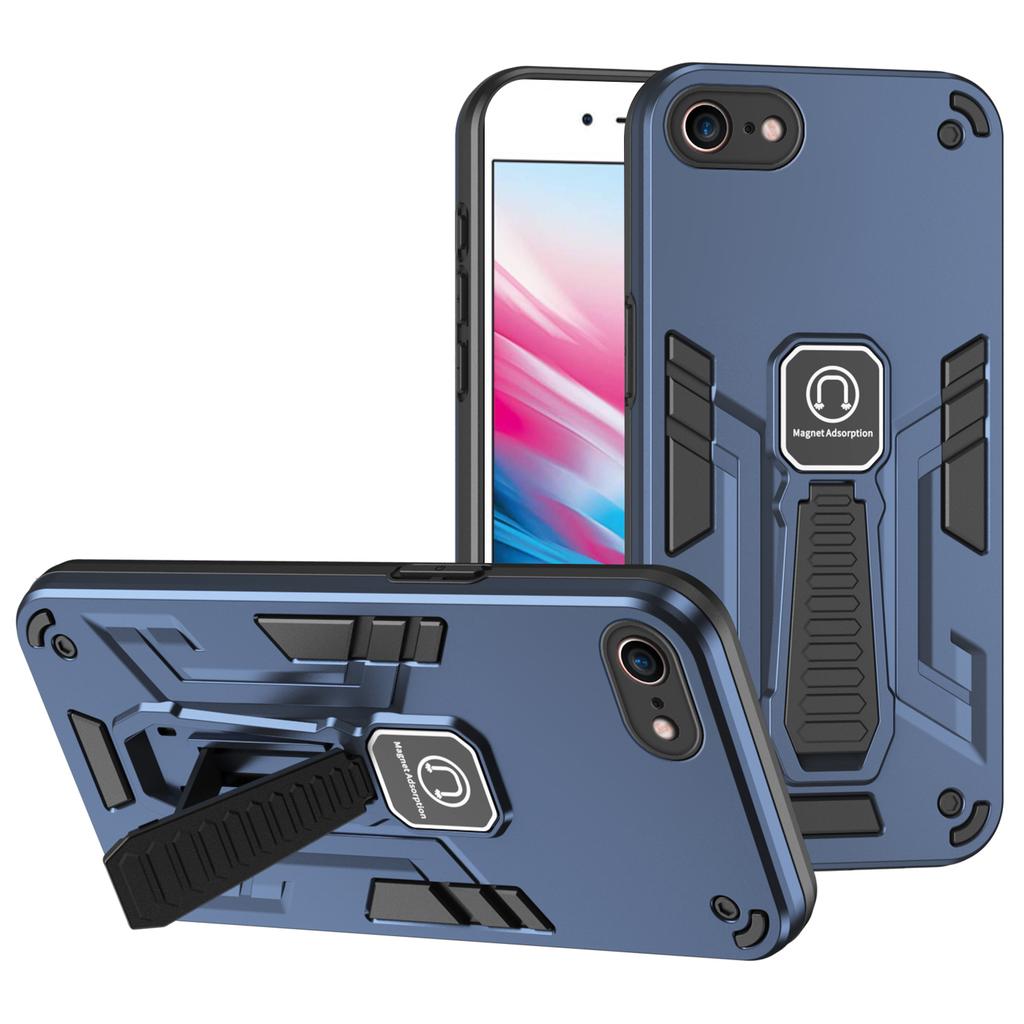 For iPhone 7/8/SE (2020)/SE (2022) Phone Case Protective Cover with Back Kickstand