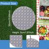 Air Cushion Seat Pad, Foldable Design for Stadiums and Travel