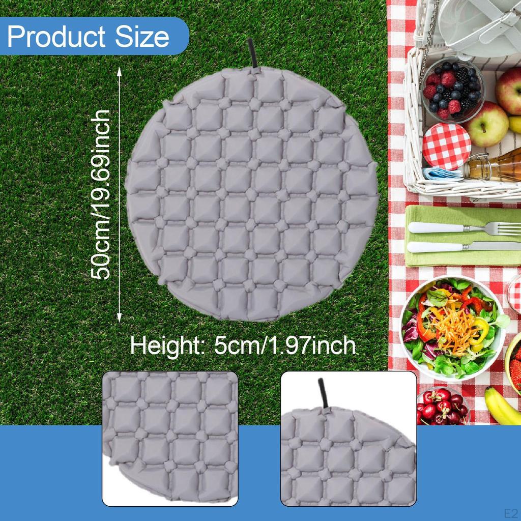 Air Cushion Seat Pad, Foldable Design for Stadiums and Travel