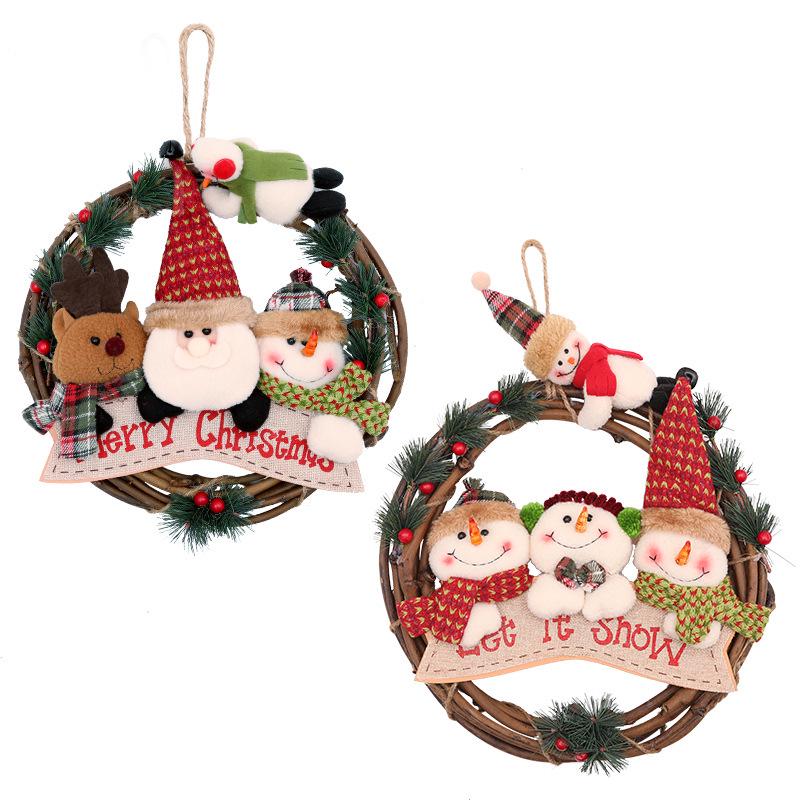 Creative Cartoon Snowman Christmas Ornament for Kids - Small Tree Pendant