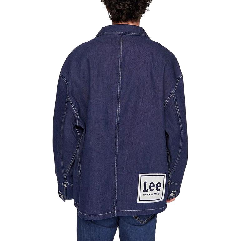 Lee Loose Fit Comfortable Workwear Casual Denim Jacket Men jackets Light-Wash LMT006240100354-898L00