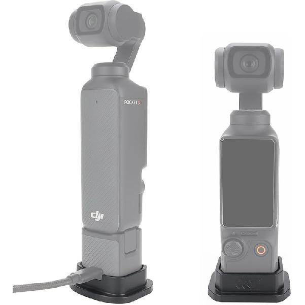 CQT Camera Mount Stand Base Support Base for DJI OSMO Pocket 3 Desktop Stable Bracket Non-Slip Support Adapter Camera Mount Gimbal Camera Accessories Desktop Base