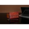 Black alligator pattern clutch bag men's new bag cover business men's bag double zipper men's wallet
