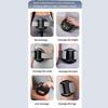 Portable Electric Fascia Ring Full-Body Muscle Handheld Massager  Yoga