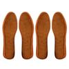 2 Pairs Winter Insoles Thick Fleece-Lined Warm Shoe Pads with Anti-Slip & Moisture-Wicking Comfortable Cushion for Boots Shoes