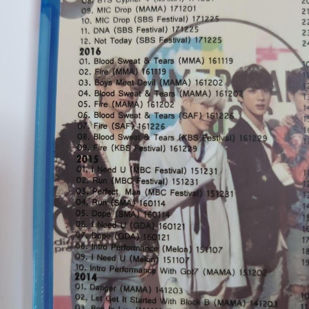 [USED] BTS 2013-2017 Music Awards Collection