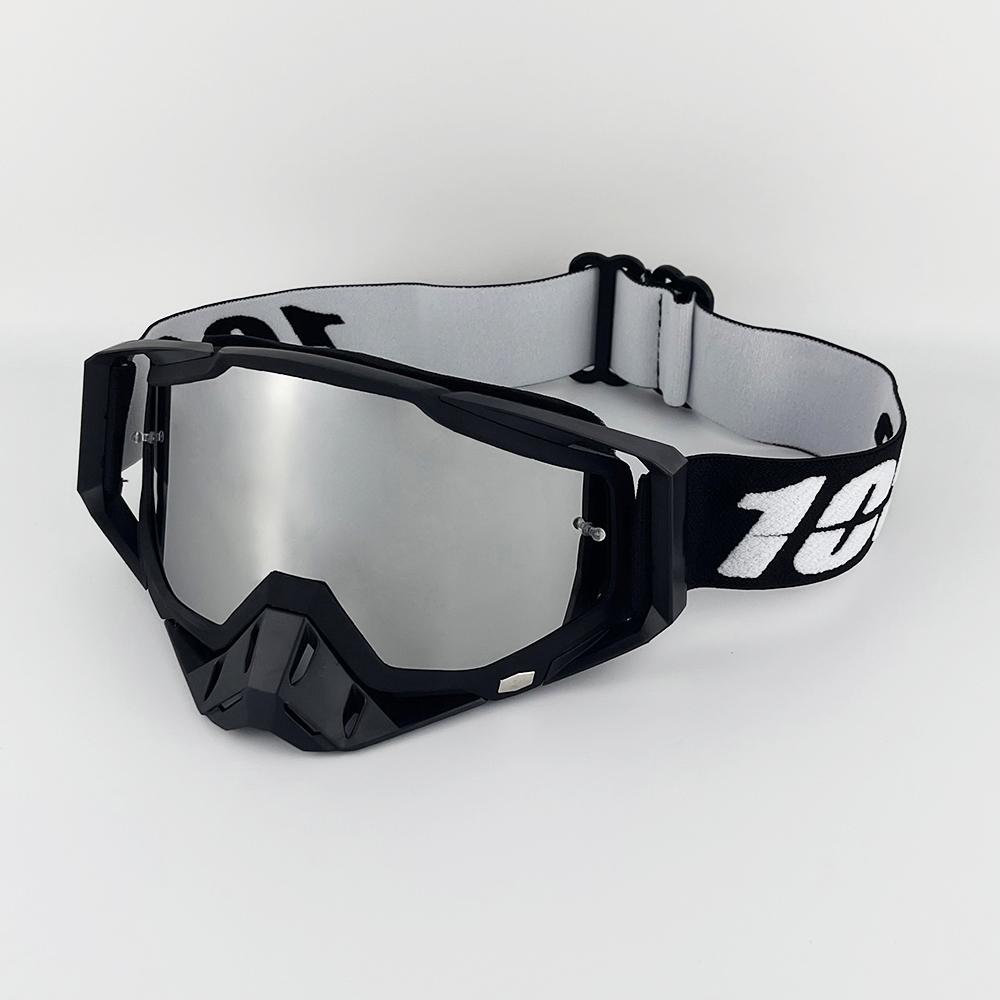 100 Motocross Brille Motorrad Sonnenbrille Mann MTB ATV Maske Winddicht Schutz Skifahren Radfahren Rennen Offroad Brille