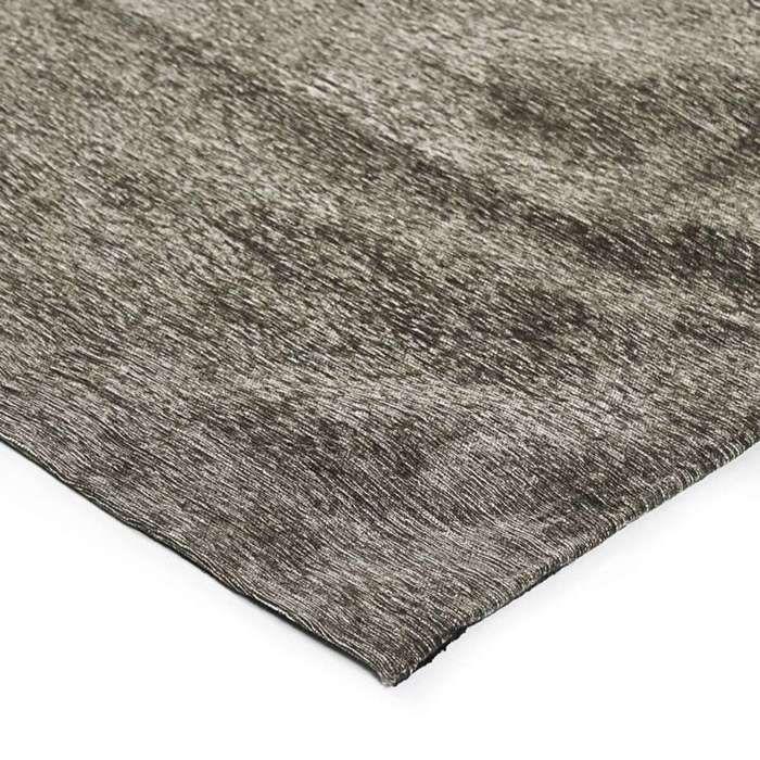 Vintage Textured Living Room Rug Taupe 190x290