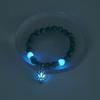 Turquoise Luminous Lotus Yoga Bracelet: Multi-color Fluorescent Trendy Unisex Bangle
