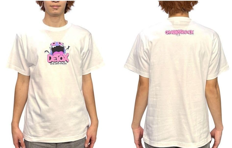 ONE OK ROCK 2025 DETOX JAPAN Merchandise T-shirt S D
