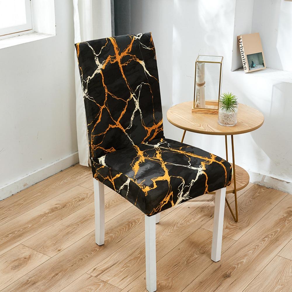 Stretchable Dustproof Chair Cover Fits Hotel Dining Chairs Office Chairs with Tight Fit Elastic Design for Home