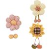 Cute Cartoon Sunflower Curtain Tiebacks Decoration Straps