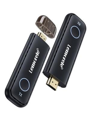 Wireless HDMI Transmitter/Receiver Set, Compact, 50M 1080P@60Hz, 5G/2.4G Dual Band, Mirror Mode, Extended Mode, Supports Up To 8 Devices, No Setup Req