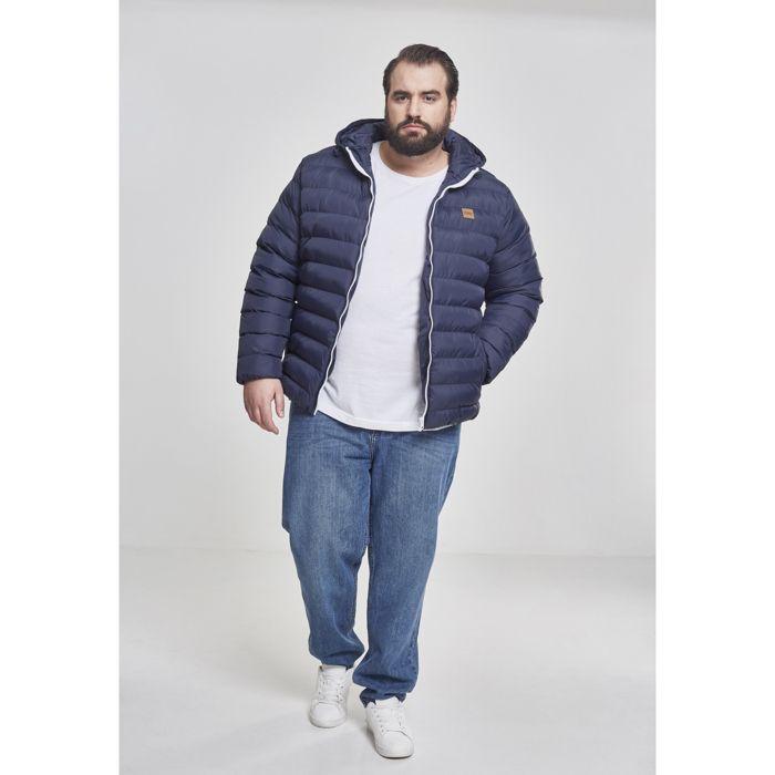 Parka Grandes Tailles - Urban Classic - Basic Bubble - 100% Polyamide - À Capuche - Manche Longue