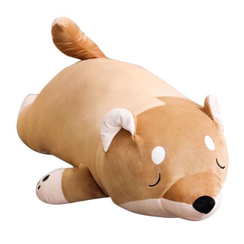 

Lying Plush Animals Toy Puppy Soft Cushion Pillow Plushie Room Decor Kids Gift Dog