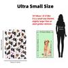 Dachshund & Pink Heart Printed Blanket - Whimsical Cartoon - Style Throw with Black/Tan, All - Black, and Brown/Tan Doxies, P