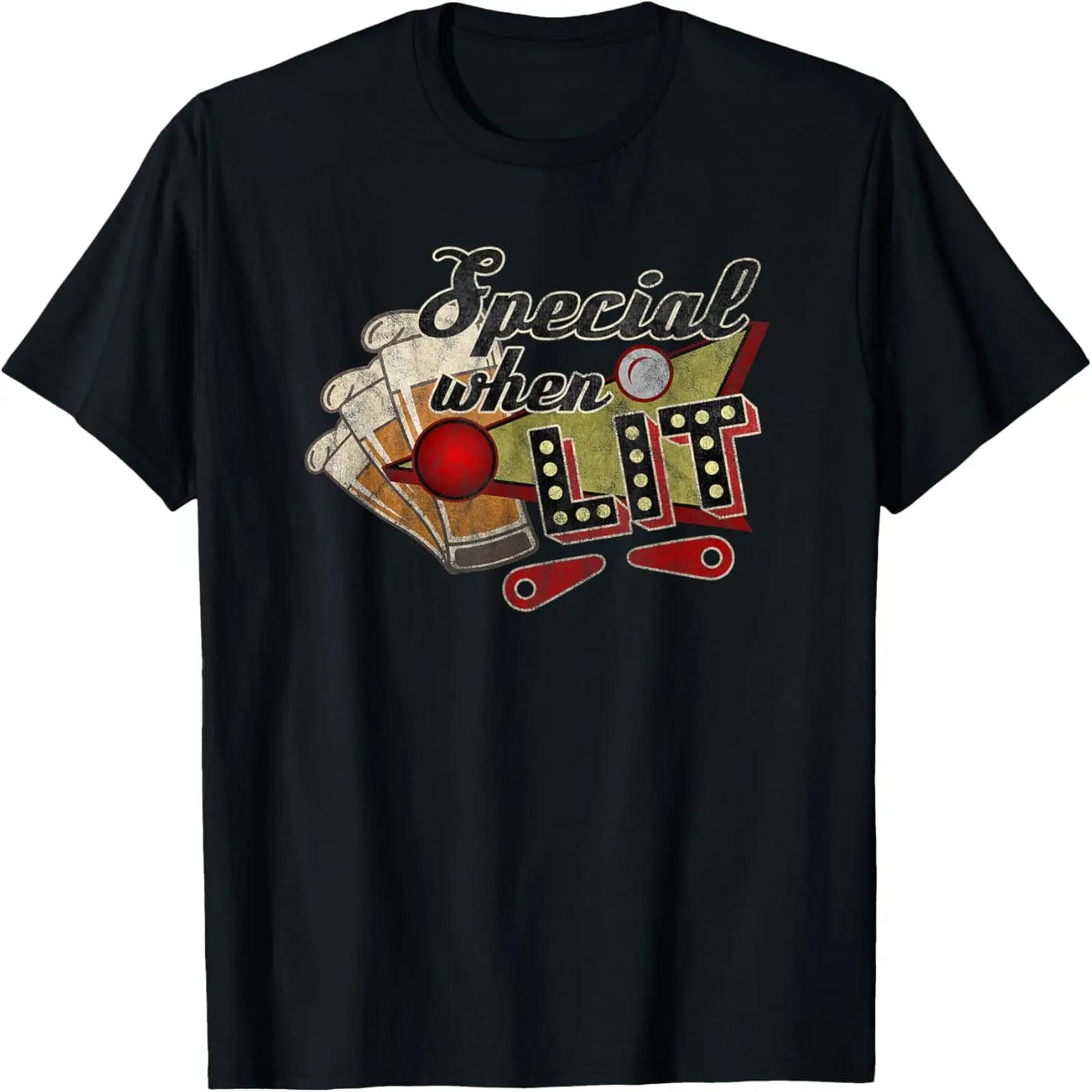 Pinball retro Special When Lit t-shirt XXXXXL разноцветный