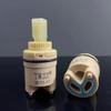 Ceramic Hot/Cold Faucet Cartridge Kit for Kitchen, Basin, and Shower Repair