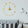 Luminous Large Wall Clock 3D DIY Quartz Clocks Fashion Watches Acrylic Mirror Stickers Living Room Home Decor Horloge