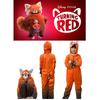 Hoge kwaliteit Turning Red Kinder Panda Kostuum Voor Mei Fans
