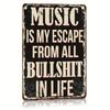 Tin Sign Wall Art Retro Metal Painting Home Decor 20x30cm