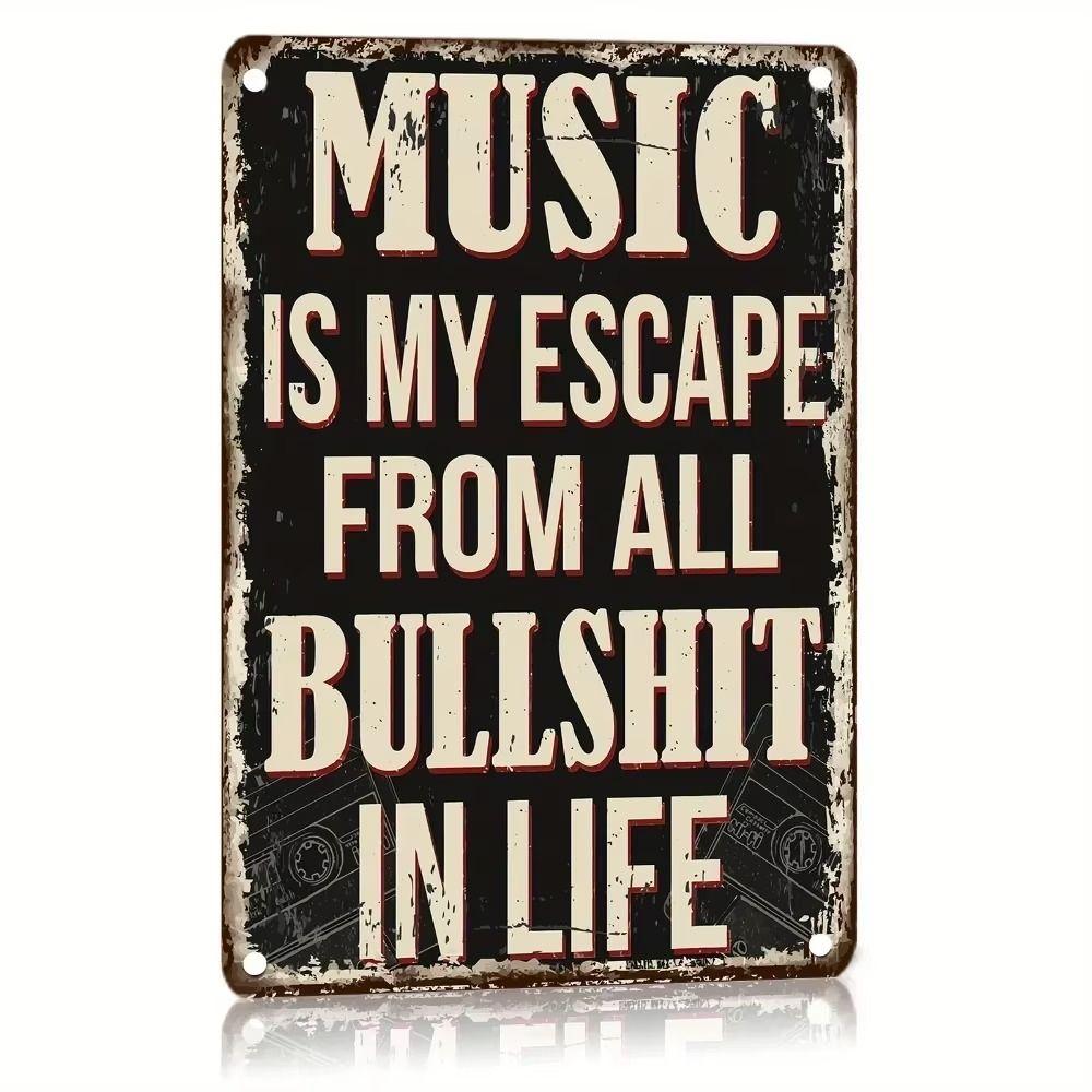 Tin Sign Wall Art Retro Metal Painting Home Decor 20x30cm