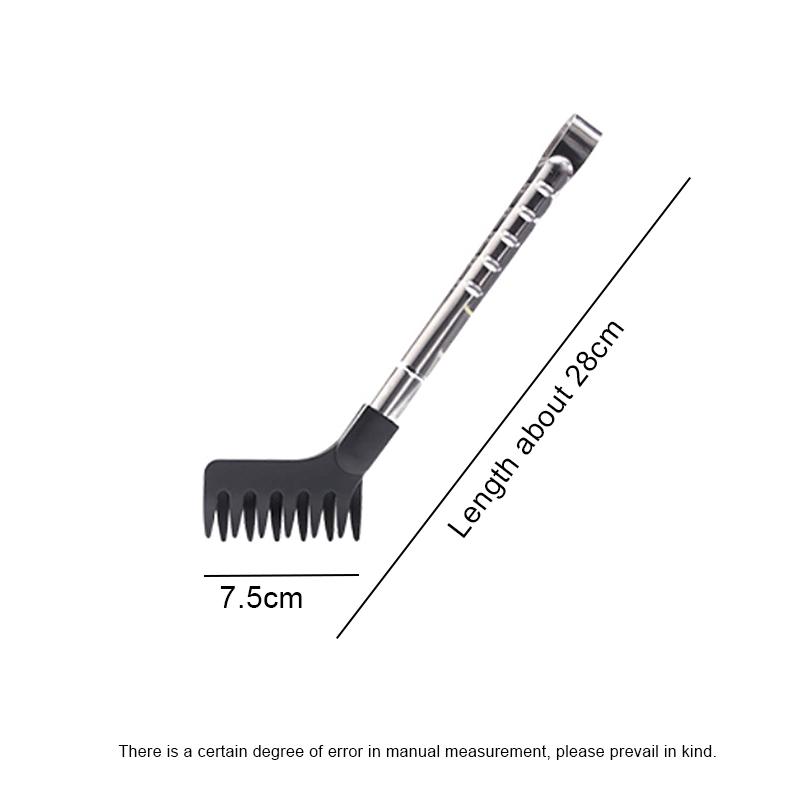

Щипцы для лапши из нержавеющей стали. Нескользящая ручка. Термостойкий патрон. Удобные для хранения многофункциональные щипцы для еды.