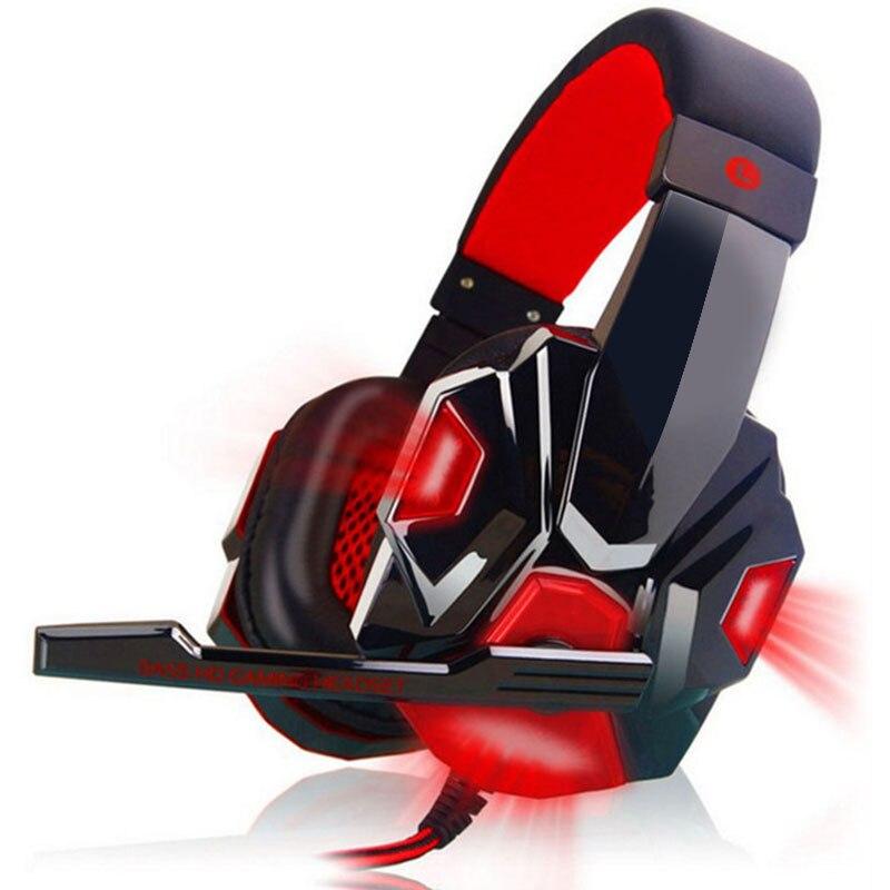 Auriculares de jugador de luz colorida para computadora para PS4 para auriculares FIFA 21 PS5 Auriculares de jugador de luz colorida para computadora para PS4 para auriculares FIFA 21 PS5