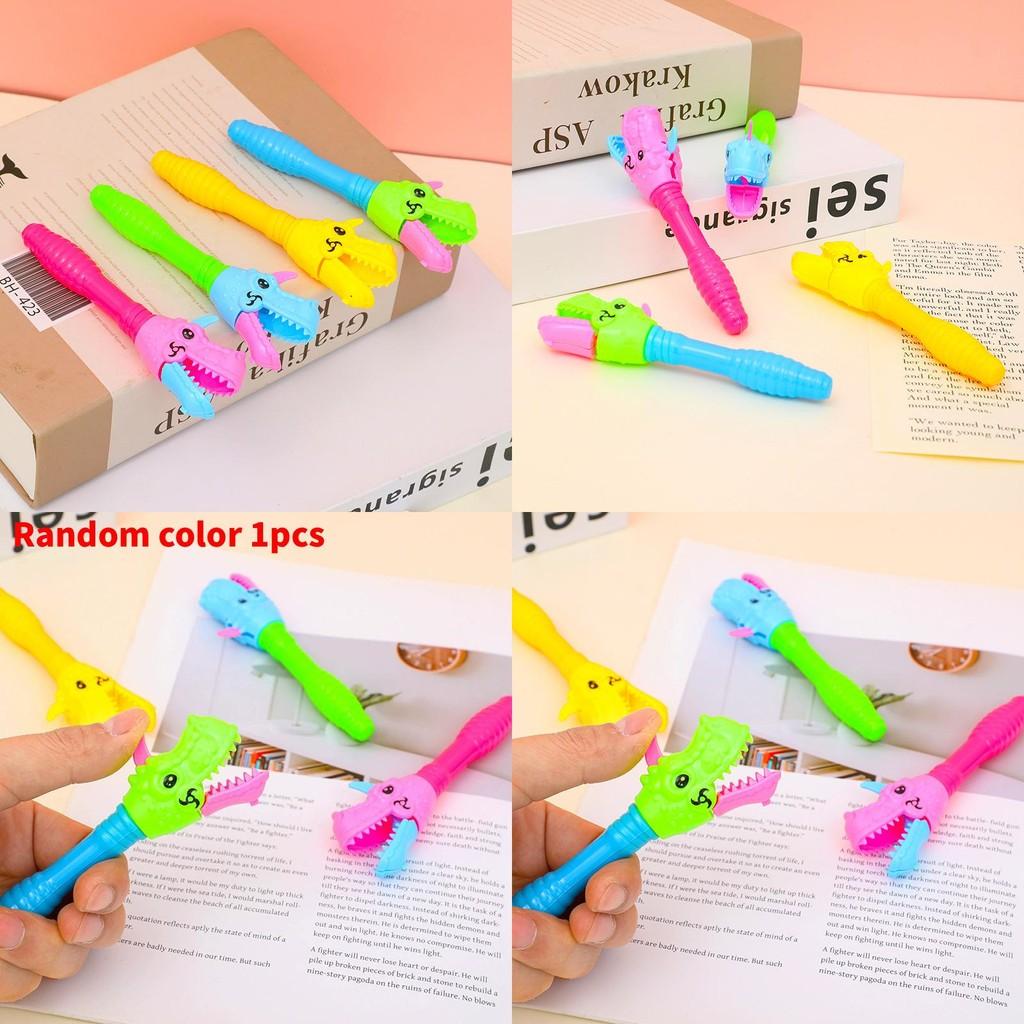 Creative Dinosaur Bite Hand Toy With Plastic Play Set For Childrens Pretend Play Gift