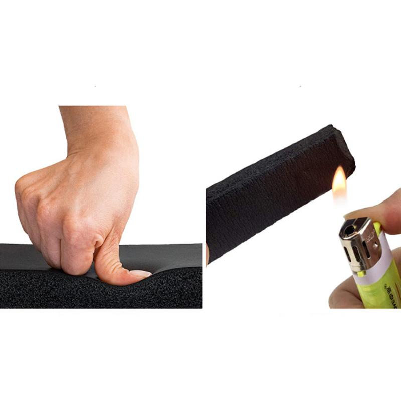 4Pcs Car Anti-Collision Strip Garage Car Door Protector Wall Corner Bumper Guard Foam Block For Parking Spaces Auto Door Univers