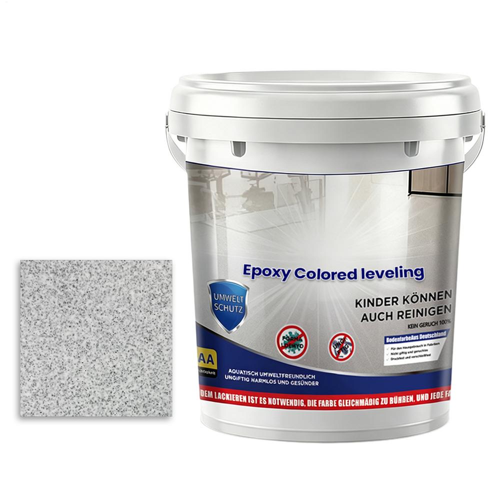 Epoxy Floor Paint Self Leveling Wear Resistant Epoxy Colored Sand Floor Paint for Indoor Outdoor Garage Concrete Building House