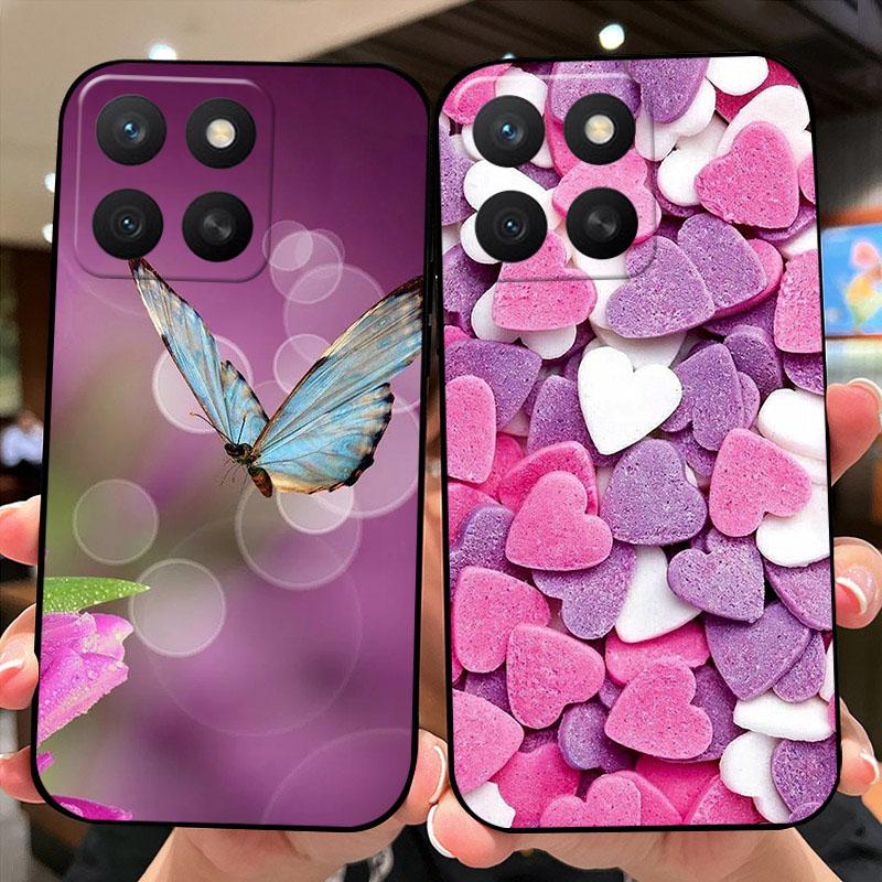 For Honor X8c Case HonorX8C TPU Soft Silicone Cute Astronaut Phone Printing Cover For Huawei Honor X8c Cases ABR-LX3 Fundas Capa