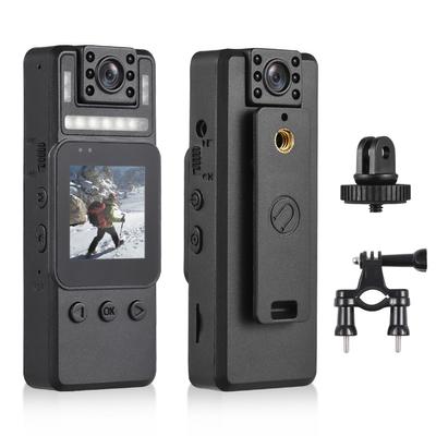 4K Body Camera se záznamem zvuku a videa Wearable Body Cam WiFi Camera Camcorder s 180°