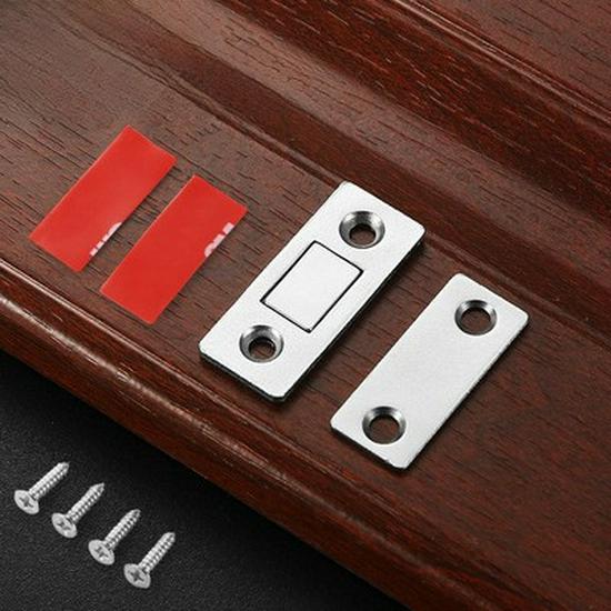 

Магнит для раздвижной двери шкафа-купе без сверления - Самовсасывающийся, Сильный, Невидимая присоска