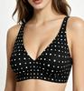 Plus Size Push-Up Sports Bra - Deep V Anti-Sagging Lingerie