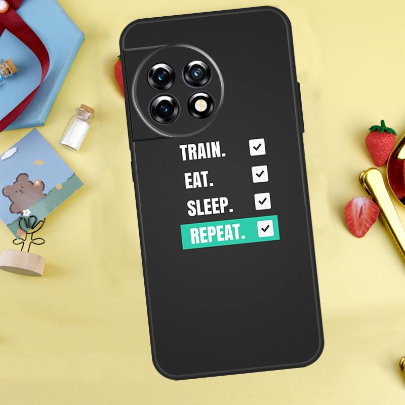 

Gym Fitness Bodybuilding Case For OnePlus Nord 5 CE 2 3 4 Lite N20 N30 OnePlus 15 12R 13R 13 12 11 10 10T 13T Cover OnePlus Nord CE 3