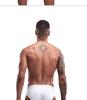SEEINNER Men's Ribbed Cotton Wide Waist Triangle Sport Underwear