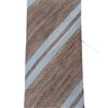 Used Dunhill Tie Herringbone Linen/silk Gurege Light Blue Regimental