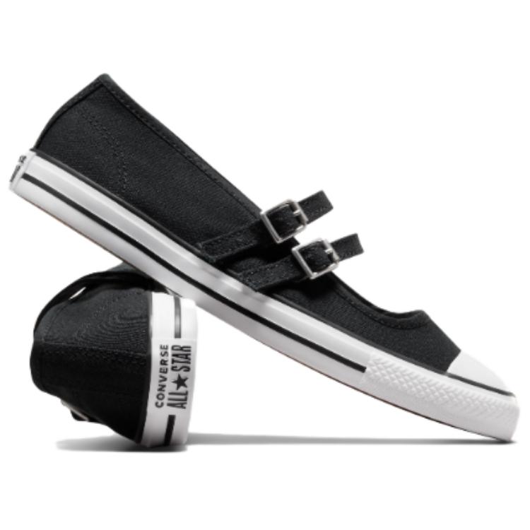 Converse Chuck Taylor All Star Fashion Versatile Low Top Canvas Shoes Women sneakers Black A11551C