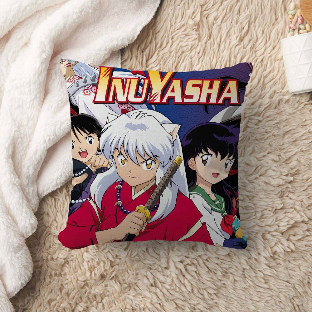 I-Inuyasha Anime Pillow Anime Pillow Sofa Bed Head Pillow Cover Cushion Cover 45x45 Cm Fashion