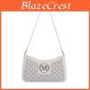 Street Style Pu Small Shoulder Bag With Letter Print For Daily Use