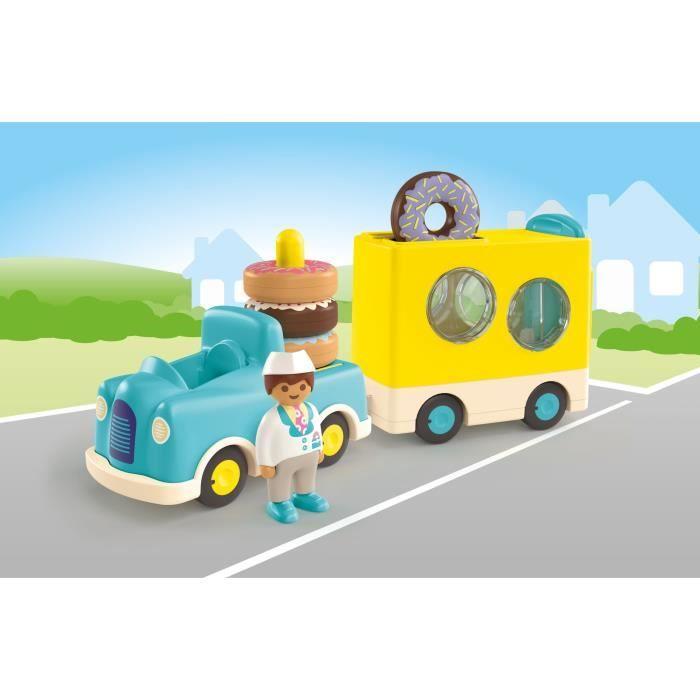 PLAYMOBIL Junior 71702 Camion de donuts Junior, Dès 12 mois