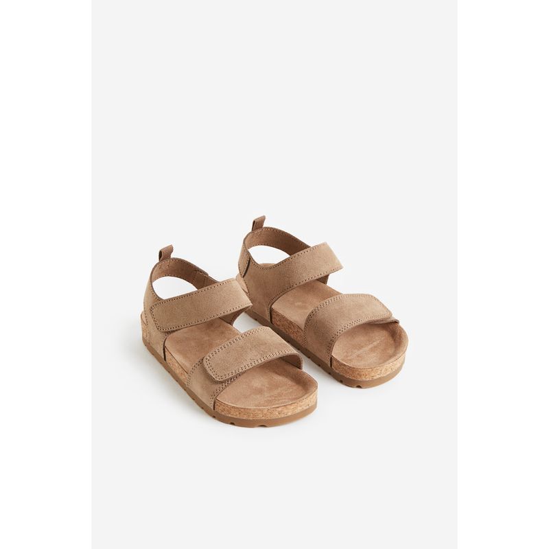 

HM Children s Shoes Boys Sandals Autumn No Heel Ankle Strap Velcro Open Toe Casual Shoes 1212338 Brown 155(25)