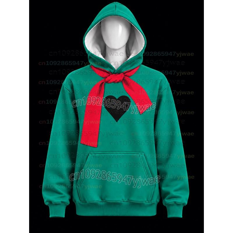Halloween Cosplay Hoodies Game Deltarune Ralsei/Kris/Neo Streetwear Winter Casual Sweatshirt 3D Print Pullovers Adult/Kids Hoody
