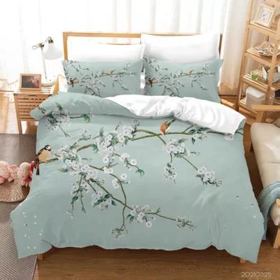 Plum Bossom Duvet Cover Set Bed Decoration First Choice Gift Suitable For Children Boys Girls And Adults Comfortable Breathable